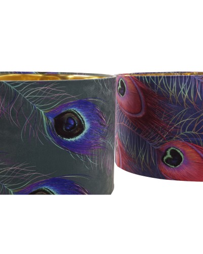 Lampenkap DKD Home Decor Groen Plastic (2 Onderdelen) (Refurbished B)