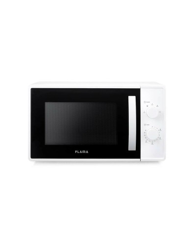 Micro-ondes Flama 1805FL Blanc - 800W, 23L - Cuisson Rapide et Simple

