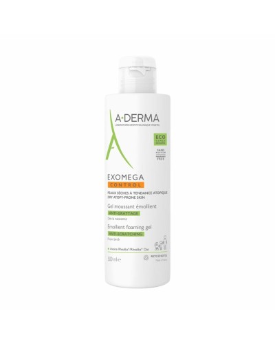 A-Derma Exomega Control: Leche Solar Facial SPF 50+ Piel Atópica 500ml
