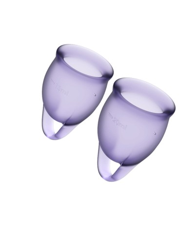 Satisfyer Coupe Menstruelle Réutilisable - Silicone Médical Hypoallergénique - Taille Unique
