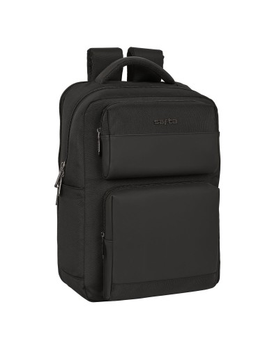 Sac à Dos Porte PC 15.6" Safta Business Noir - Bureau/Voyage - 31x44x13cm
