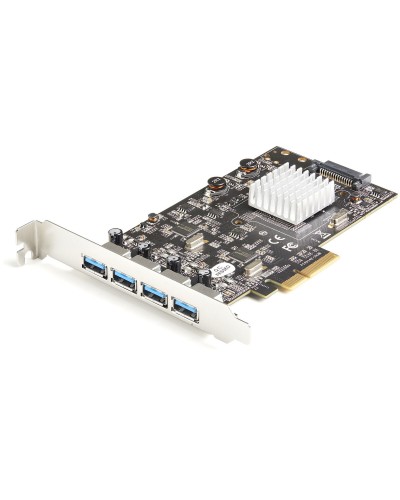 StarTech Hub USB 3.1 PCIe 4 Porte (2x USB-A, 2x USB-C) Card Controller
