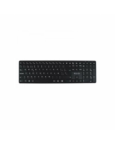 Tastiera Bluetooth V7 KW550ESBT Qwerty Spagnola - Nera
