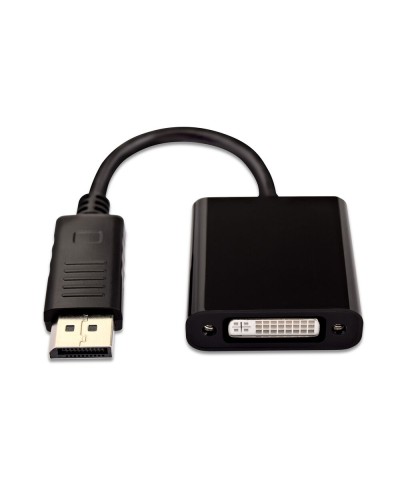V7 DisplayPort to DVI Adapter Black - Converts High Quality Video Signal
