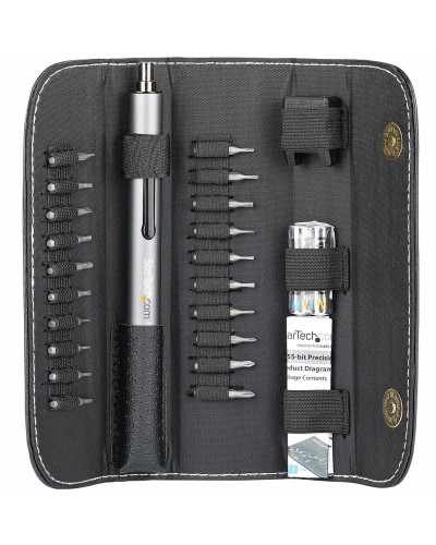 Startech Destornillador Eléctrico CTK20PCEDRIVE - 20 Puntas, Atornillador Portátil
