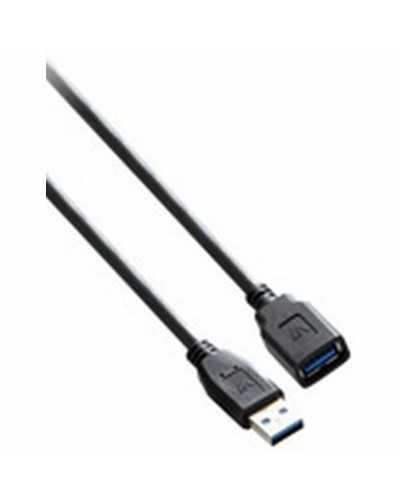 V7 USB 3.0 A Male to Female Extension Cable 1.8m Black - High Speed
