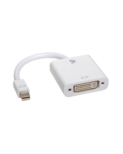 V7 Adattatore Mini DisplayPort DVI Bianco - Convertitore Video PC/Monitor
