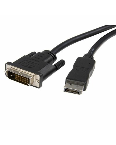 DisplayPort - DVI-kaapeli Startech DP2DVIMM10           Musta