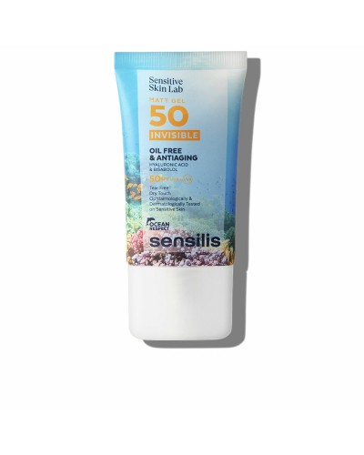 Solskydd Sensilis Matt Gel Invisible Spf 50+ 40 ml 200 ml