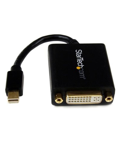 StarTech Mini DisplayPort auf DVI Adapter - Schwarz - 13cm Kabel - Hohe Qualität
