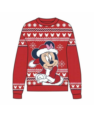 Minnie Mouse - T-shirt Unisexe Enfant/Adulte - Coton Graphique Amusant
