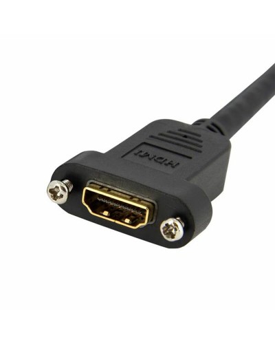 HDMI Kabel Startech HDMIPNLFM3           Schwarz
