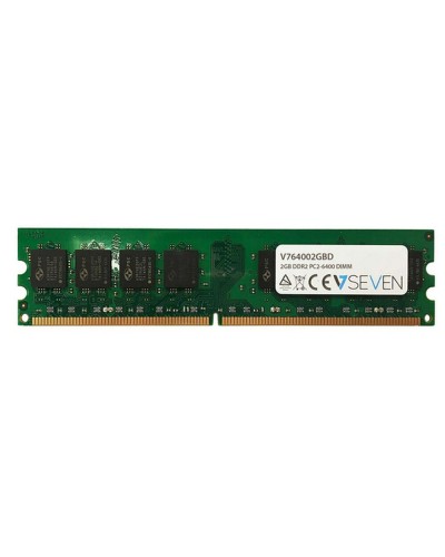 V7 Mémoire RAM 2GB DDR2 PC2-6400 800MHz - Idéale pour PC de bureau

