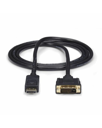 DisplayPort - DVI Adapteri Startech DP2DVI2MM6           (1,8 m) Musta 1.8 m