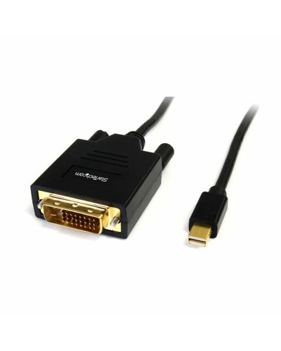 Startech Adaptador Mini DisplayPort a DVI 1.8m - Cable Convertidor Negro
