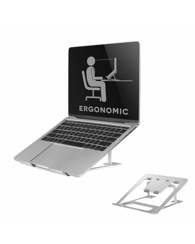 Neomounts NSLS085 Support Portable Ergonomique Argent - Réglable & Pliable
