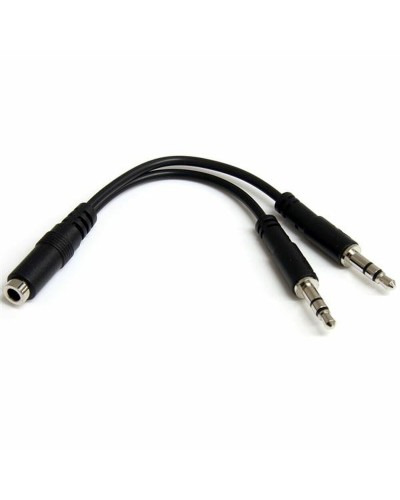 Audio Jack Adapter Startech MUYHSFMM             Zwart 0,13 m