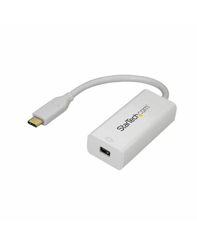 USB C - Mini DisplayPort Adapteri Startech CDP2MDP              Valkoinen 4K Ultra HD