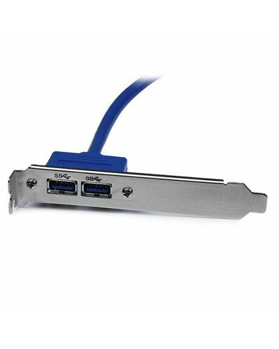 StarTech.com USB 3.0 Kabel IDC Blende Blau - Hohe Geschwindigkeit
