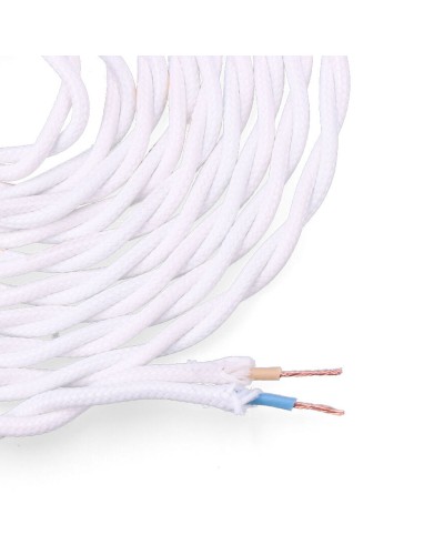 Cable EDM Blanco 2 x 0,75 mm, Longitud 5 m
