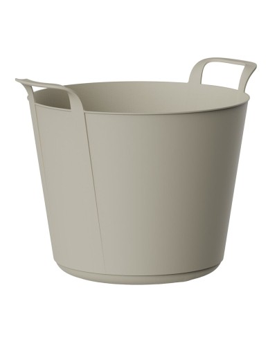 Bassin Multiusage Plastiken 42 L Beige, Produit pour Ranger et Nettoyer

