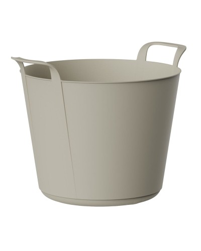 Multifunctionele plastic mand Plastiken 88101 Beige 42 L