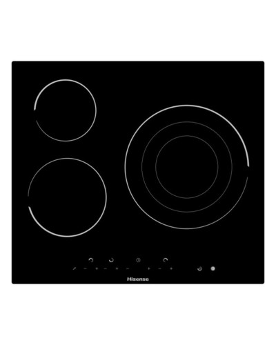 Vitro-keramische Kookplaat Hisense 1 60 cm Zwart 60 cm 5700 W