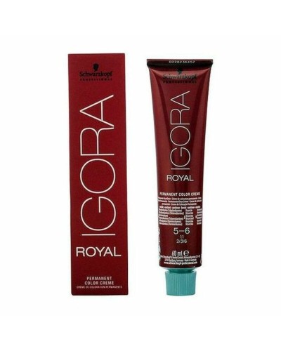 Igora Royal Schwarzkopf 5-6: Tinte Permanente Rubio Claro/Muy Claro 60ml
