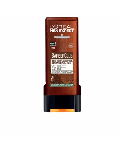 Hydraterende Douchegel L'Oreal Make Up Men Expert Barber Club Schoonmaakster (400 ml)