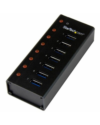 StarTech USB 3.0 Hub mit 7 Ports und externer Stromversorgung - Hohe Geschwindigkeit
