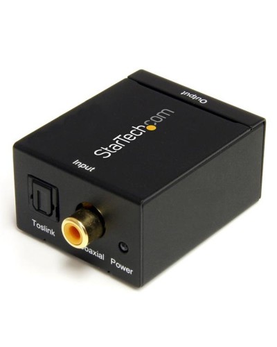 StarTech.com Adaptador de Audio UNIRAILS2U - Negro - Convertidor de Audio
