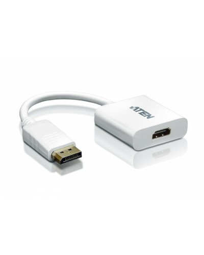 Aten VC985 Adaptador DisplayPort a HDMI Blanco - Convertidor de Video 4K
