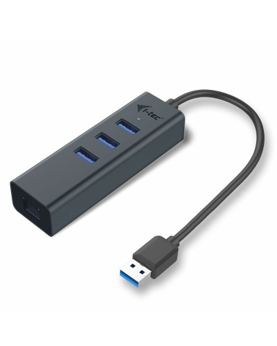 i-Tec USB 3.0 Metal Hub - 3 USB-A Ports, Fast Data Transfer
