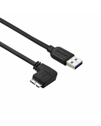 USB-kabel till mikro-USB Startech USB3AU2MLS           Svart