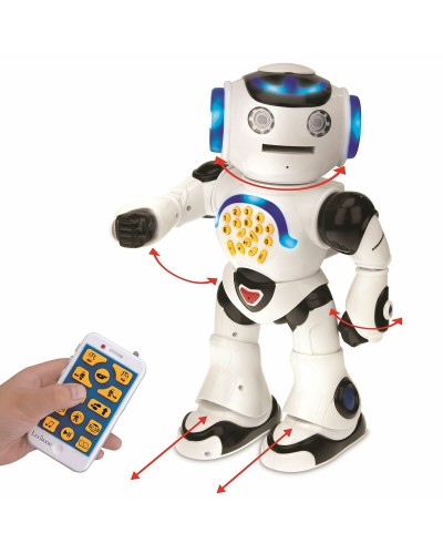 Lexibook Powerman: Robot Interactivo Parlante, Programación, Juegos y Música
