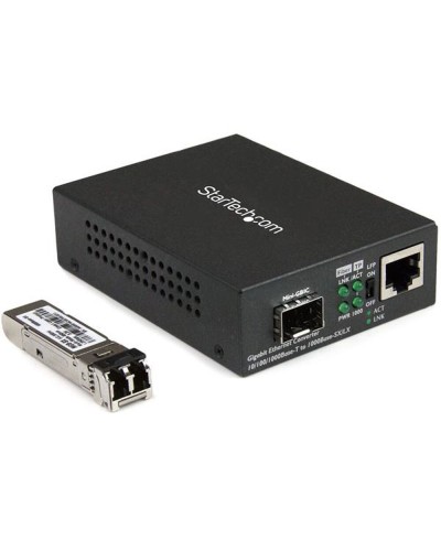 Startech Audio Ricetrasmittente 1Gbit/s - Audio Bidirezionale Nero
