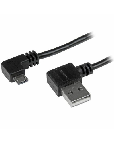Startech Cable USB a Micro USB 1m - Negro - Carga y Transferencia de Datos
