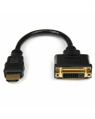 HDMI-adapter Startech HDDVIMF8IN           Zwart