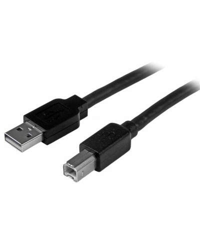 USB-kabel Startech USB2HAB50AC          Svart Aluminium