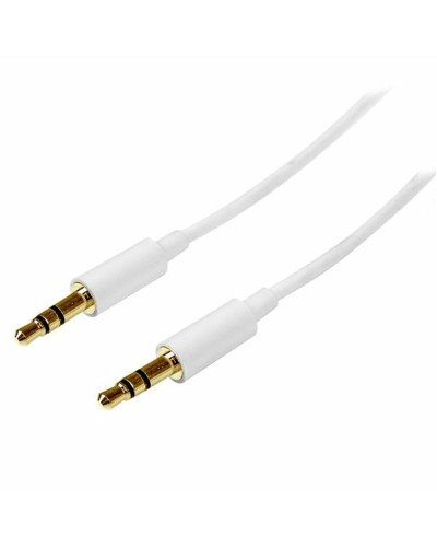 Startech Cable de Audio Jack 3.5mm Macho a Macho - Blanco - 2m
