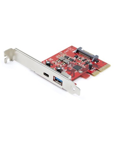 Carte PCI Express USB 3.1 Gen 2 Type-A/C + WiFi AC StarTech
