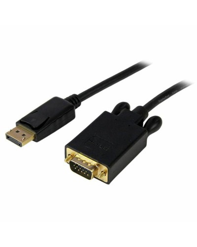 StarTech DisplayPort auf VGA Adapter 1.8m - DP zu VGA Videokonverter Schwarz
