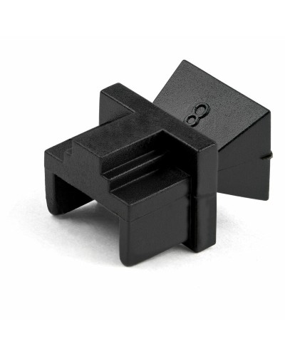 Startech RJ45 Cover: Black Dust Covers (100 Units) Connector Protection
