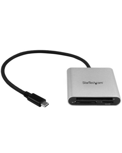 StarTech FCREADU3C Lecteur de Cartes SD/Micro SD USB 3.0 Argent - Rapide & Portable
