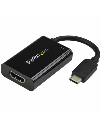Startech Adaptador USB-C a HDMI 4K UHD - Negro - Monitor Externo
