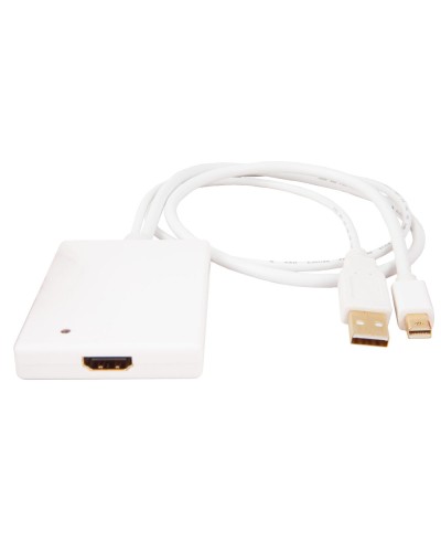 Urban Factory Adattatore Mini DisplayPort HDMI Bianco - Connessione Video
