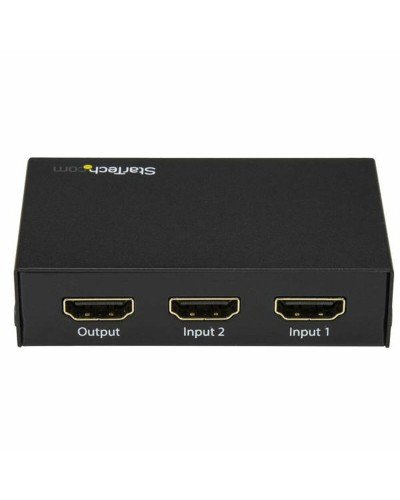 StarTech.com Conmutador HDMI de 2 Puertos 4K 60Hz HDR - VS221HD20 Negro
