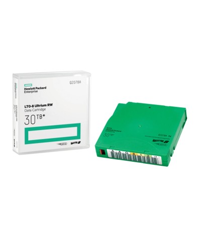 HPE Q2078AN 30TB Data Cartridge - LTO Ultrium Tape - Secure Backup
