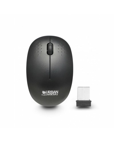 Urban Factory WMB01UF Kabellose Maus Schwarz - Ergonomisches Design
