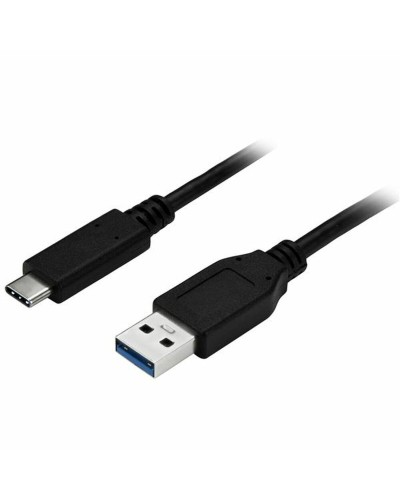 StarTech USB A auf USB C Kabel 1m Schwarz - USB 3.1 Lade- & Datenübertragung

